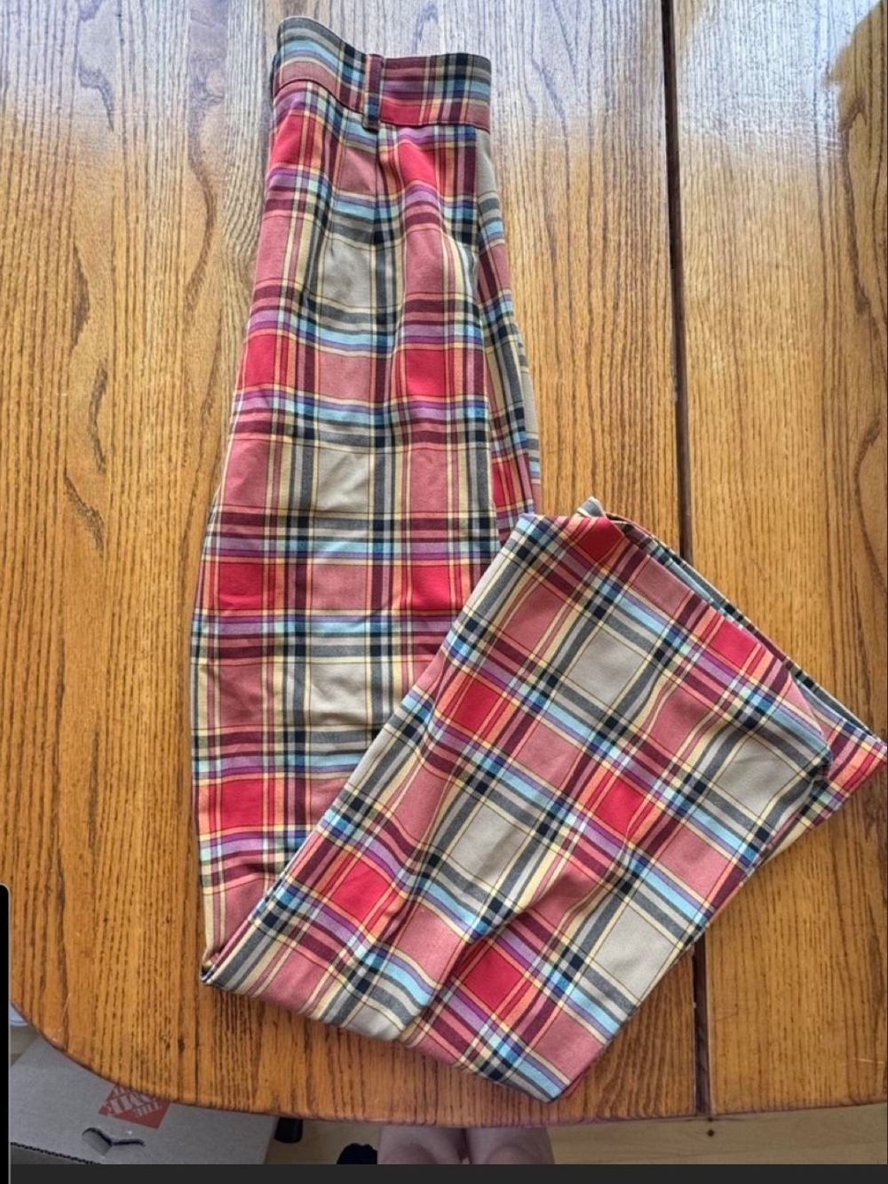 Free People Plaid Pants